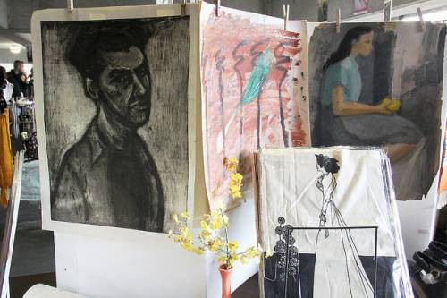 art and antique textiles with Vintage Vasso at the Vintage Garage. 