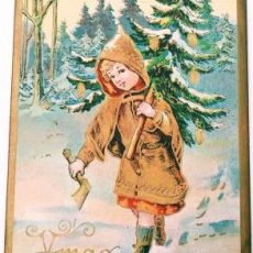 Collecting Vintage Holiday Postcards. Made in Germany.