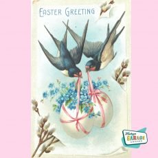 Bluebird Easter Postcard